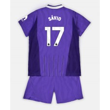 Tottenham Hotspur Savio #17 Tredjeställ Barn 2026-27 Korta ärmar (+ Korta byxor)